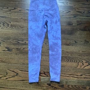 Glyder Purple Tie Dye Leggings